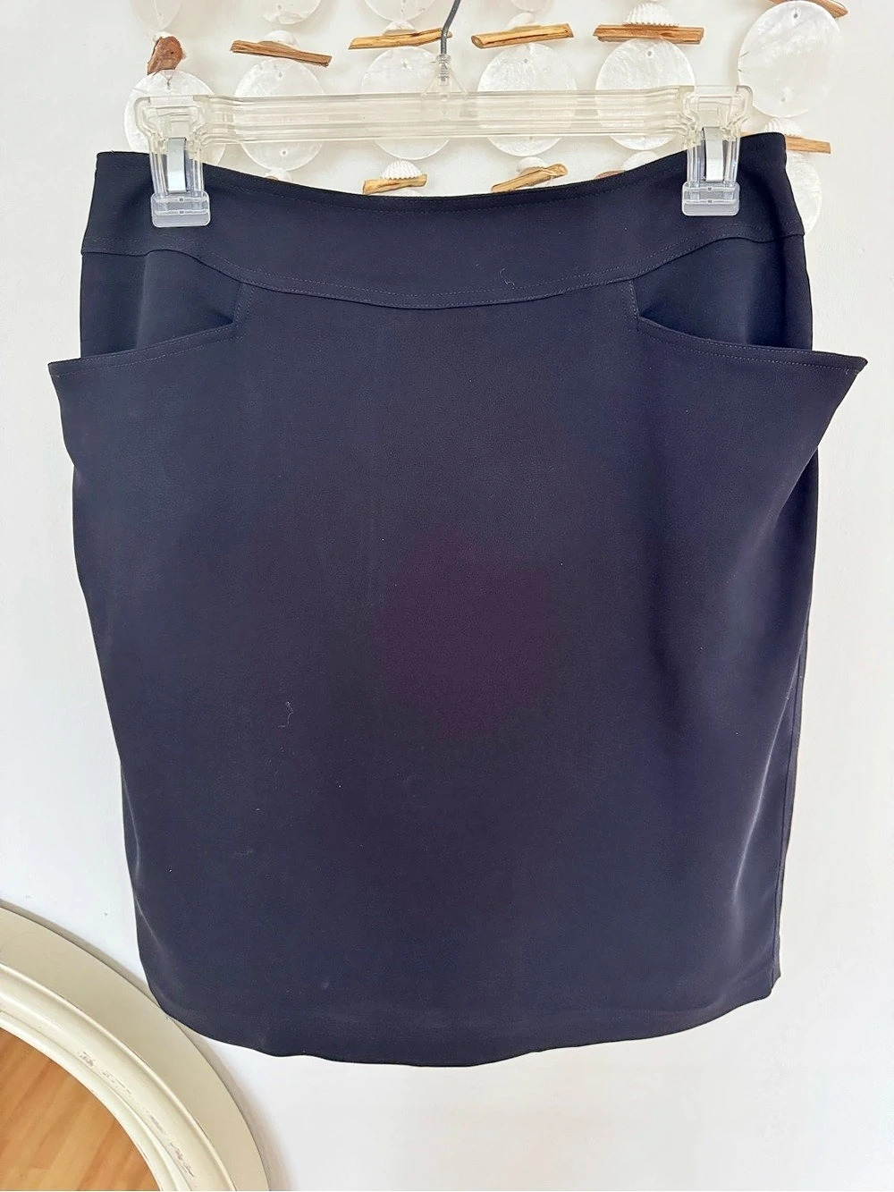 Donna Karan Black Pencil Skirt Size 6